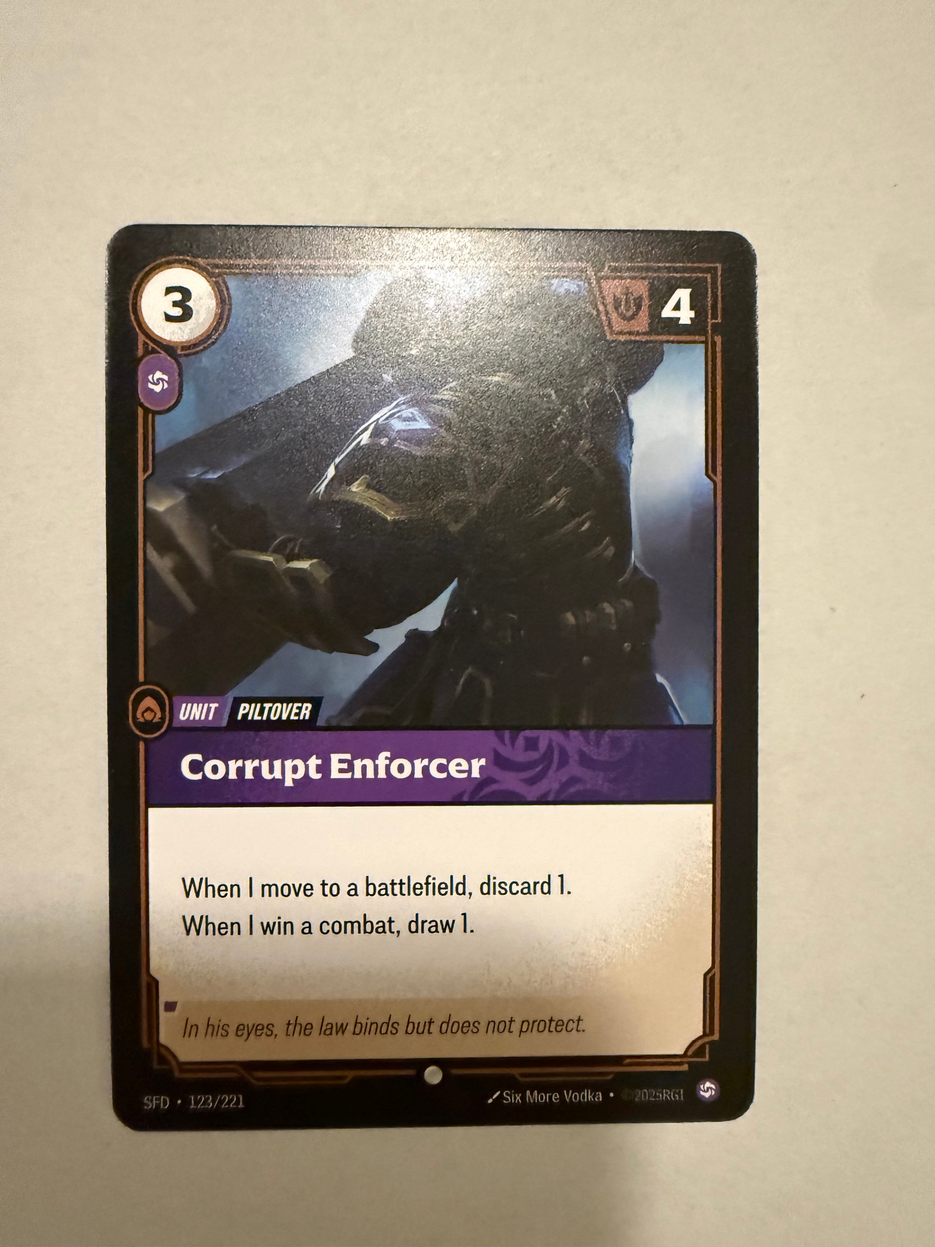 Corrupt Enforcer