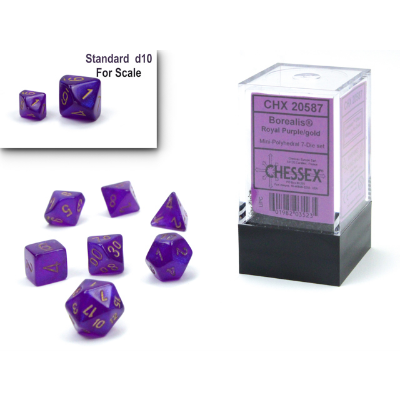 Mini Polyhedral 7 Die Set