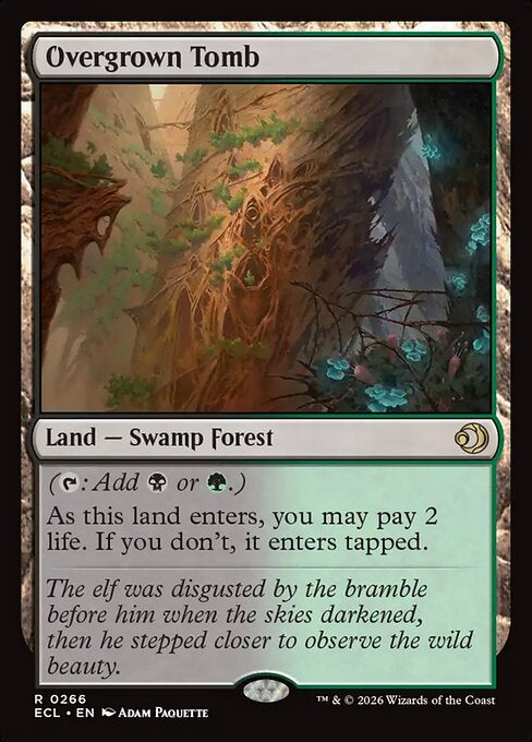 Overgrown tomb