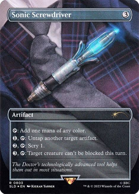 Sonic Screw Driver (Foil)