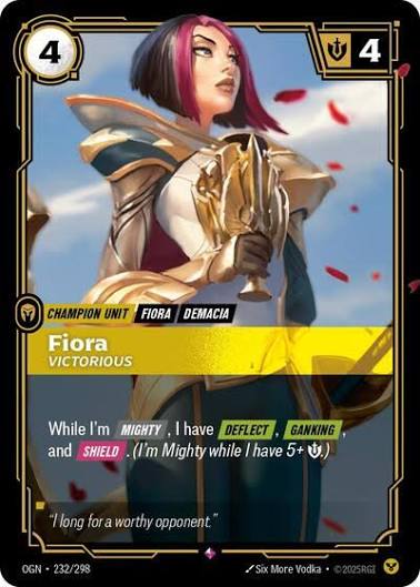 Fiora Victorious