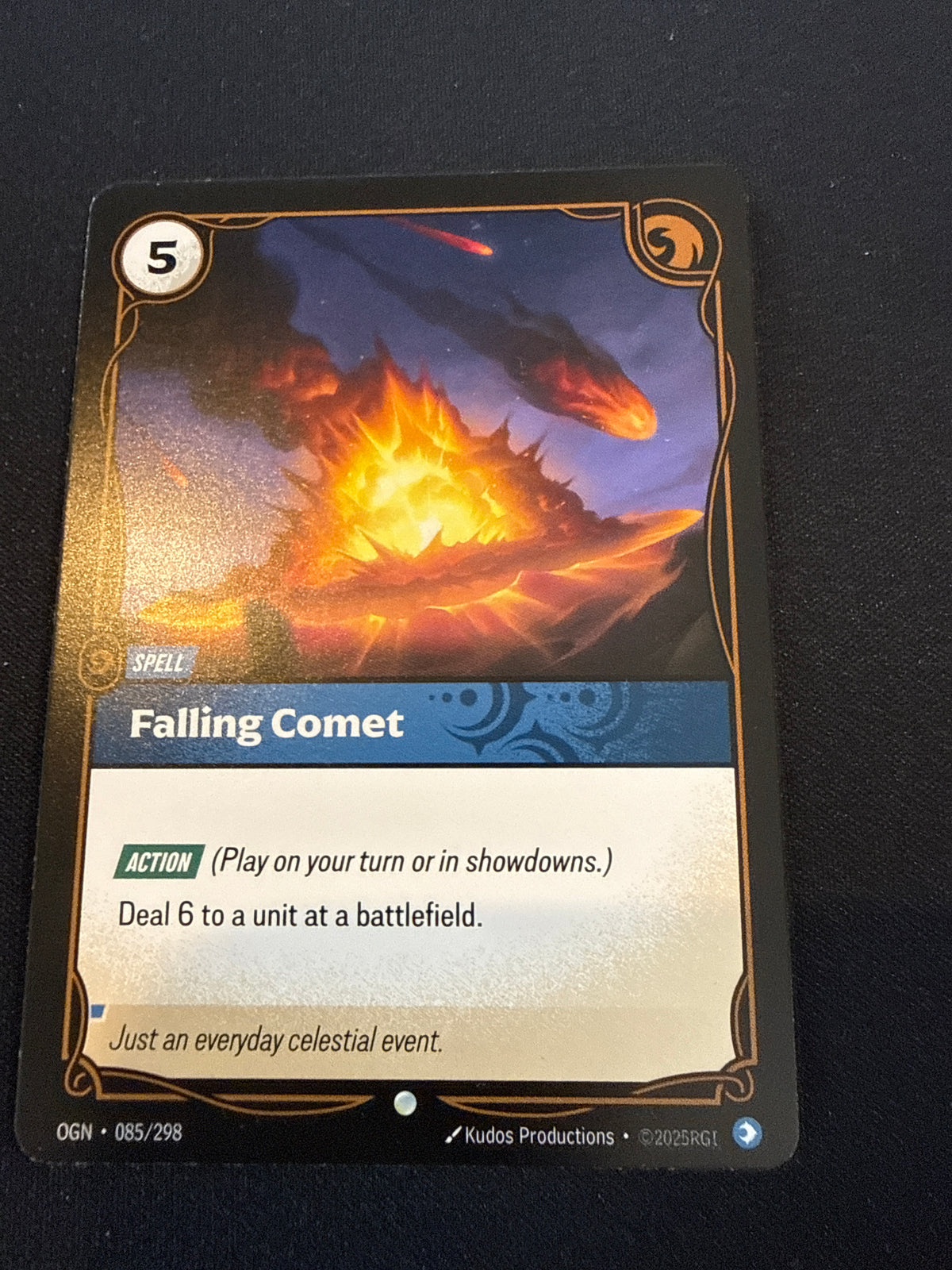 Falling Comet