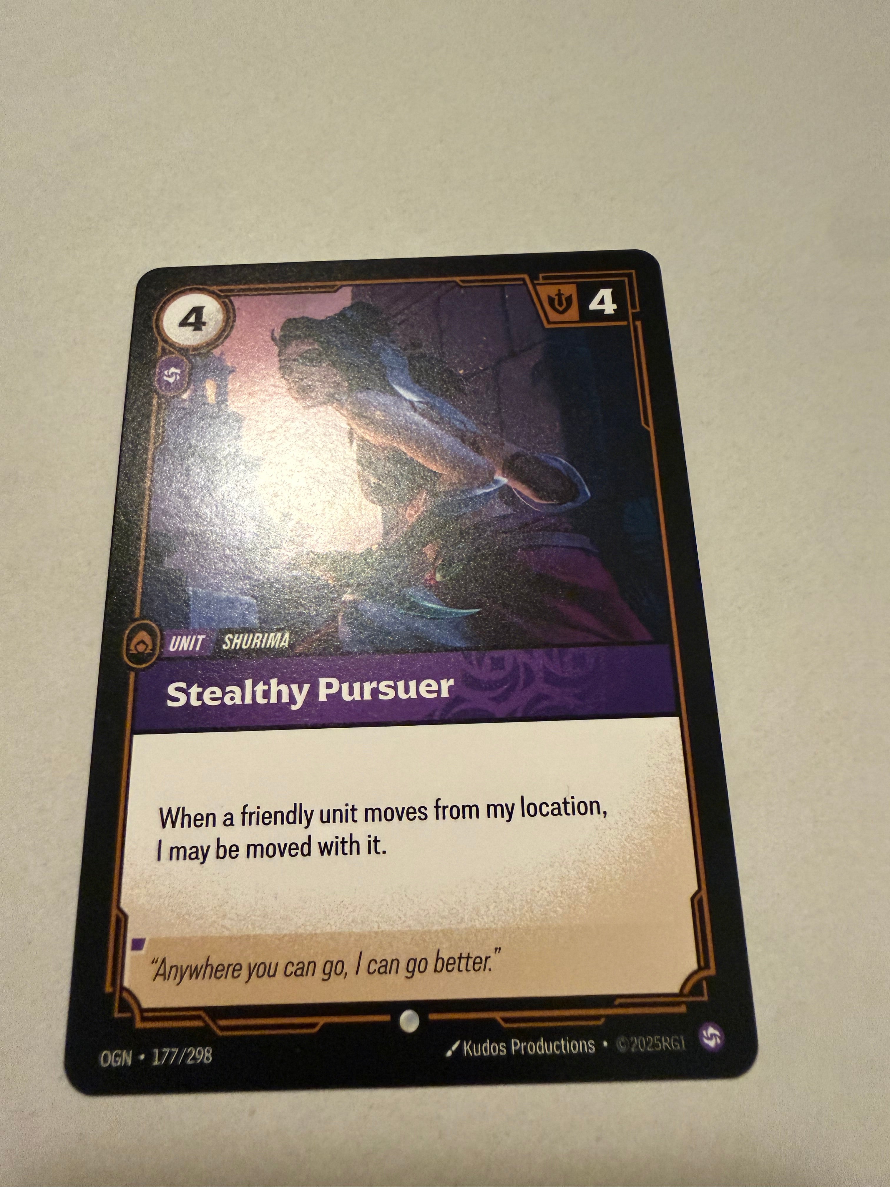 Stealthy Pursuer