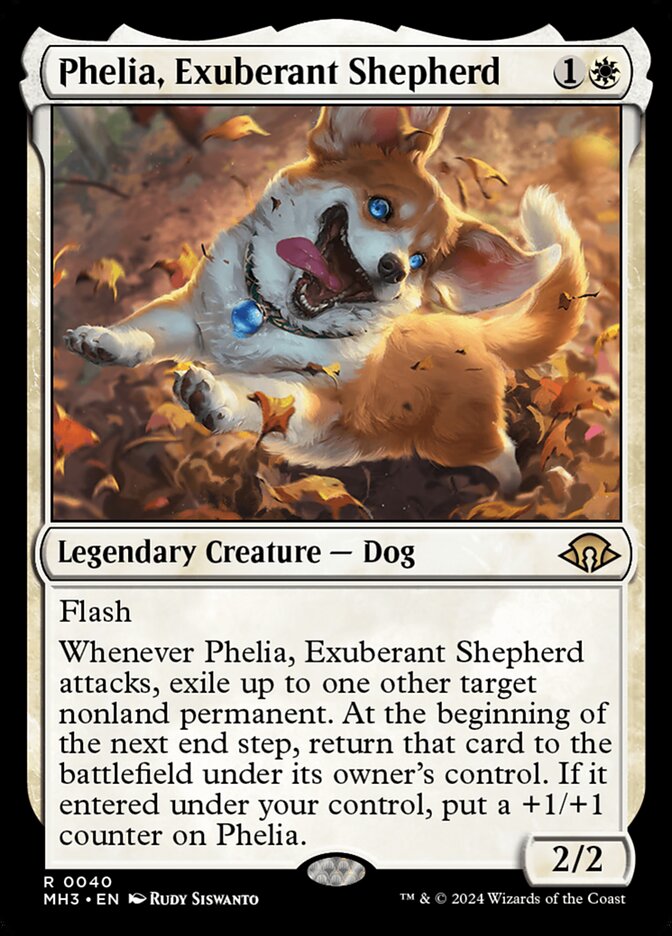 Ophelia, Exuberant Shepherd