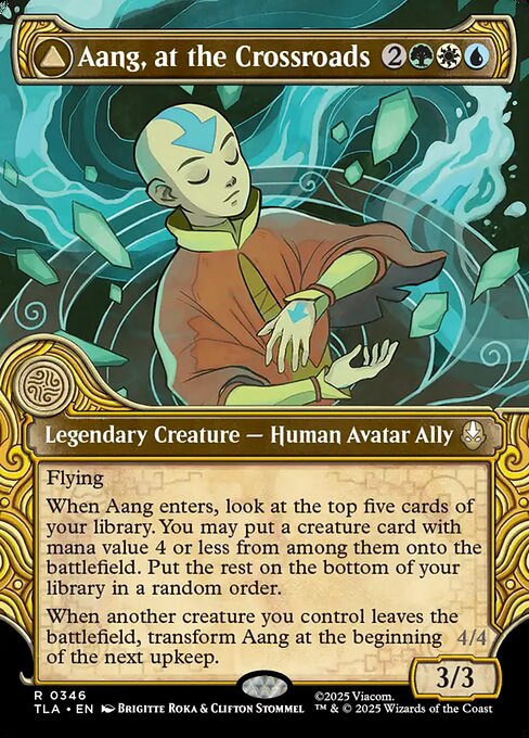 Aang at the crossroads