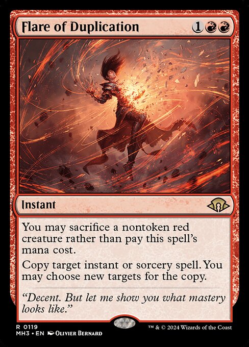 flare of duplication